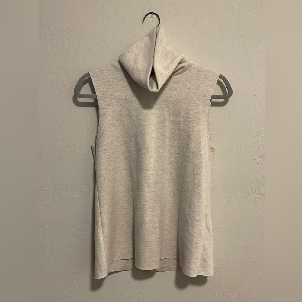 Zara Sleeveless Turtleneck